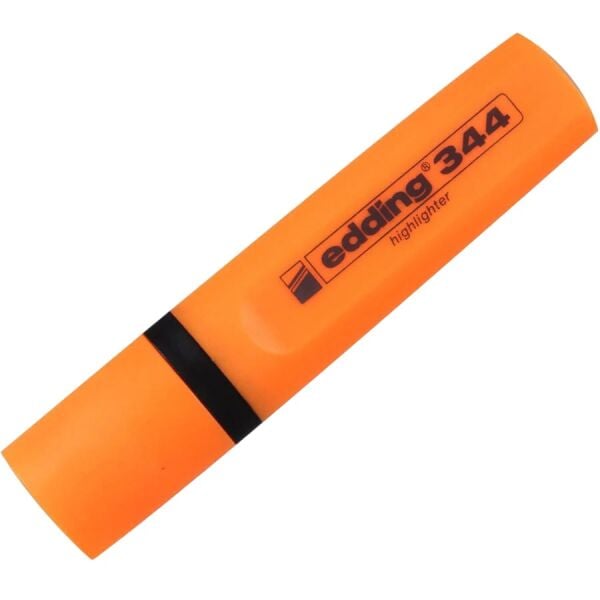 Edding 344 Fosforlu Kalem - Turuncu
