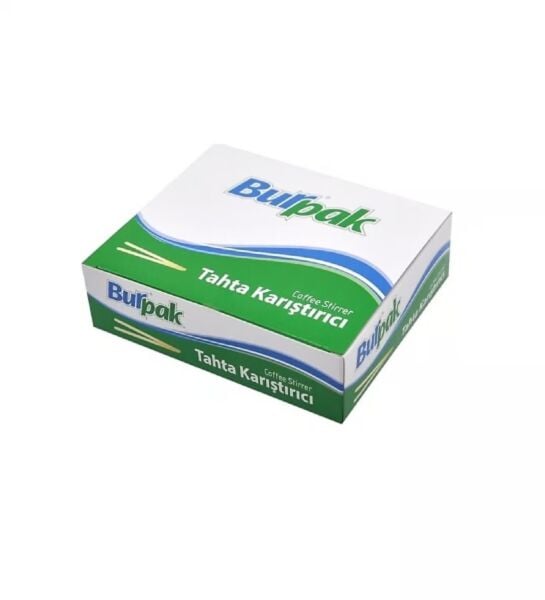 Burpak Bambu Tahta Karıştırıcı 11 Cm 400'lü