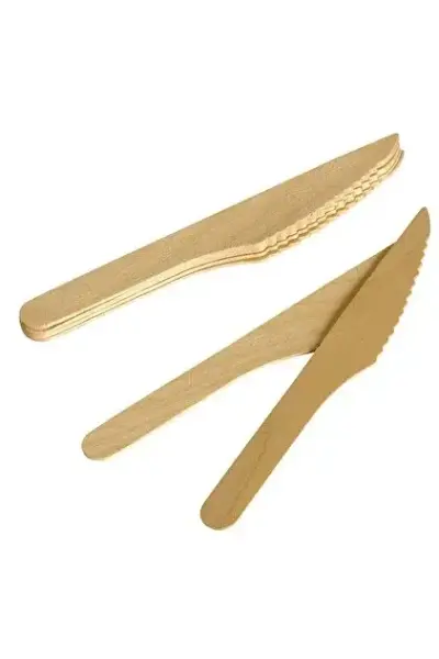 Roll-Up Doğa Dostu Ahşap Bıçak 50'li