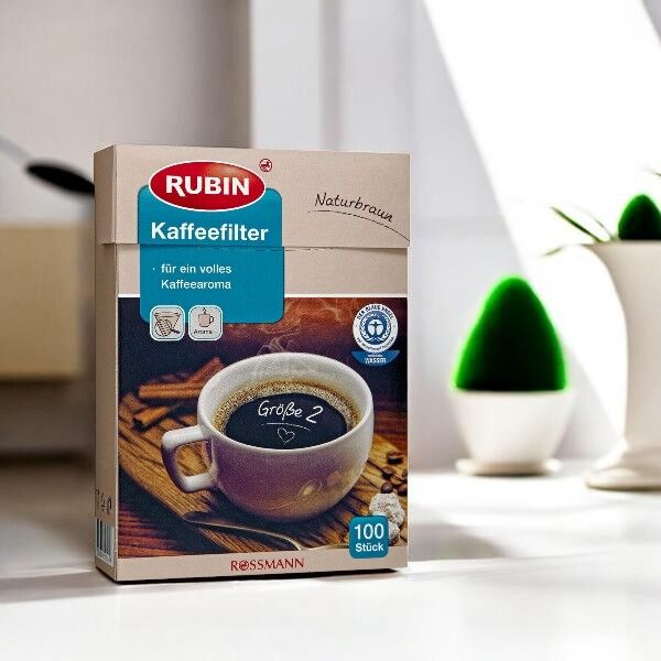 Rubin Kahve Filtresi 100'lü No.2