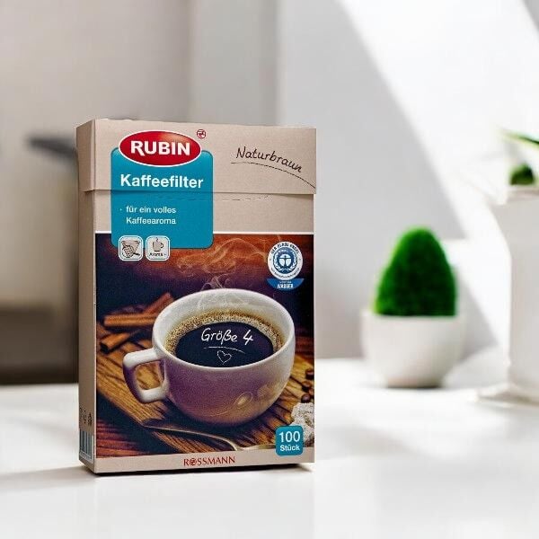 Rubin Kahve Filtresi 100'lü No.4
