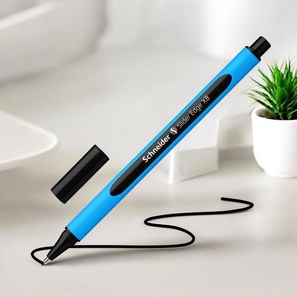 Schneider Slider Edge Tükenmez Kalem Siyah Tekli (Extra Bold)