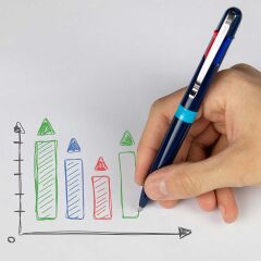 Schneider Take 4 - 4 Renkli Tükenmez Kalem (138049)