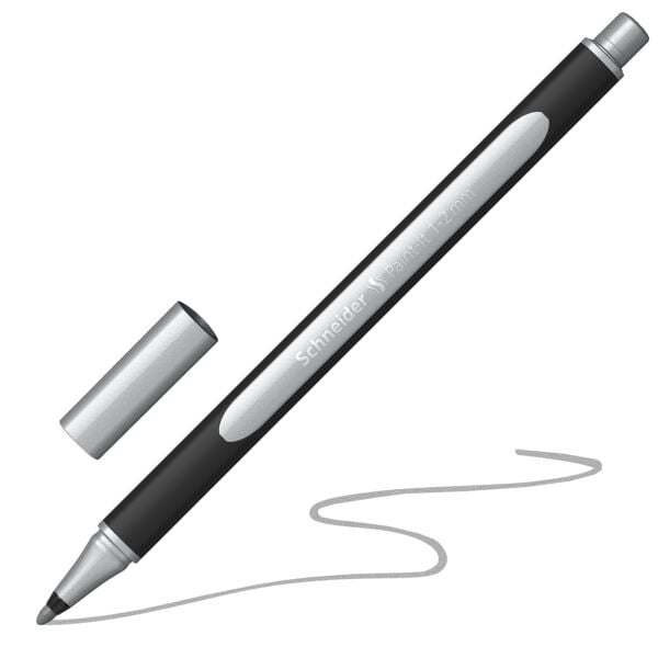 Schneider Paint-It 20 Metalik Liner Kalem Gümüş (Tekli)