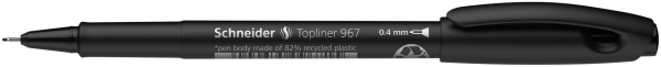 Schneider 967 Fineliner Kalem - Siyah