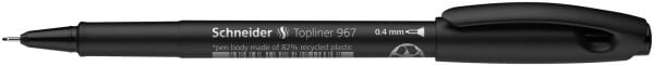 Schneider 967 Fineliner Kalem - Siyah