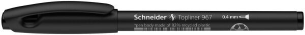 Schneider 967 Fineliner Kalem - Siyah