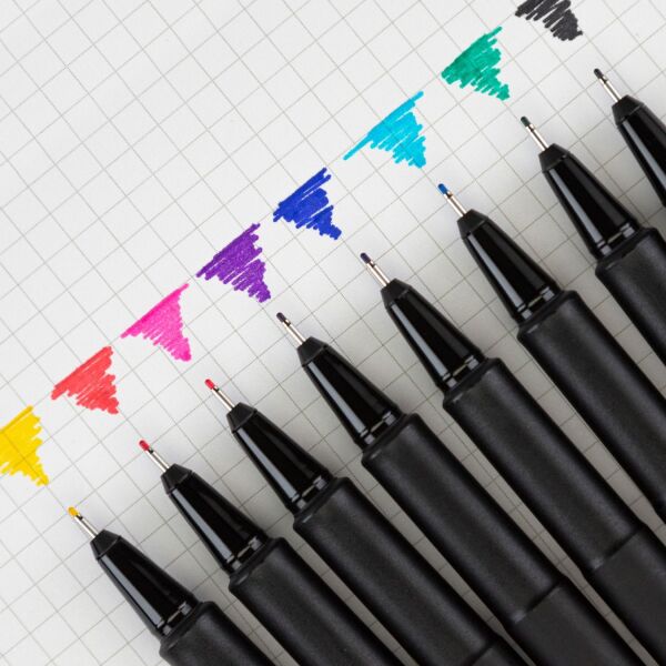 Schneider 967 Fineliner Kalem - Siyah