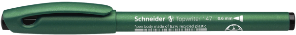 Schneider Topwriter 147 Fiber Uçlu Kalem 06Mm - Siyah (1471)
