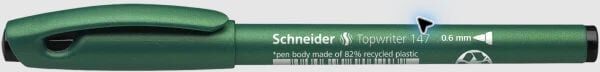 Schneider Topwriter 147 Fiber Uçlu Kalem 06Mm - Siyah (1471)