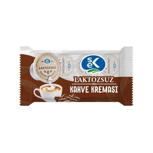 SEK Laktozsuz Kahve Kreması 15ml x 10 Adet