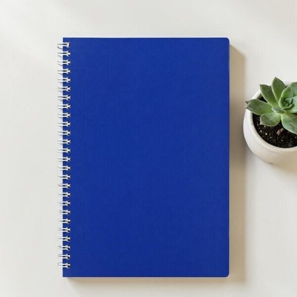 Mopak Spiralli Neon A5 96 Yaprak Kareli Defter - Asorti