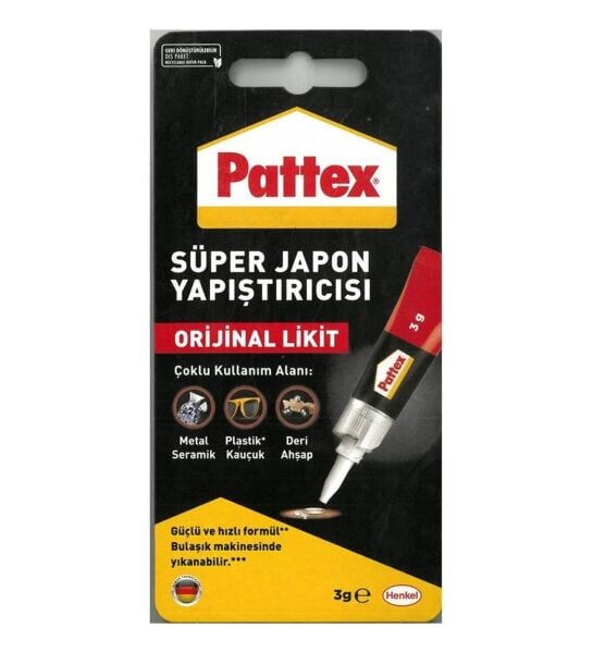 Pattex Süper Japon Yapıştırıcı 3 gr - 177767
