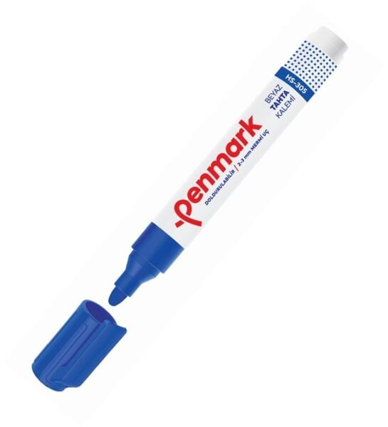 Penmark  Ecoplus Beyaz Tahta Kalemi - Mavi