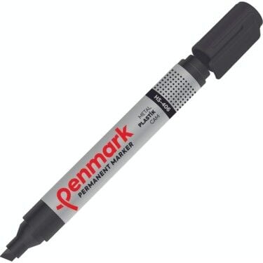 Penmark Ecoplus Permanent Marker Kalem Kesik Uç Siyah - Hs1201-01