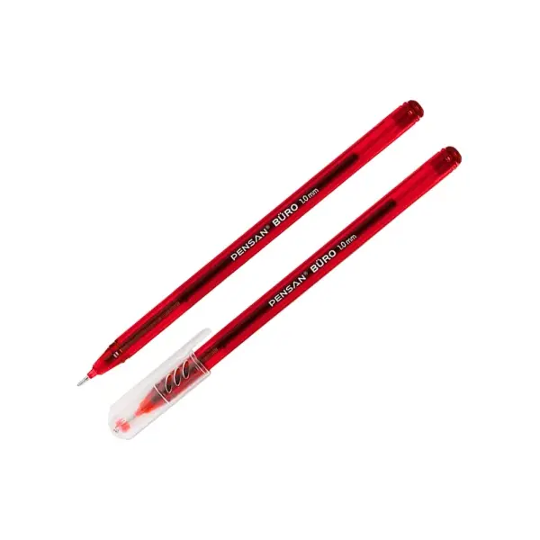 Pensan 2270 Büro Tükenmez Kalemi 1 Mm Kırmızı 50'li