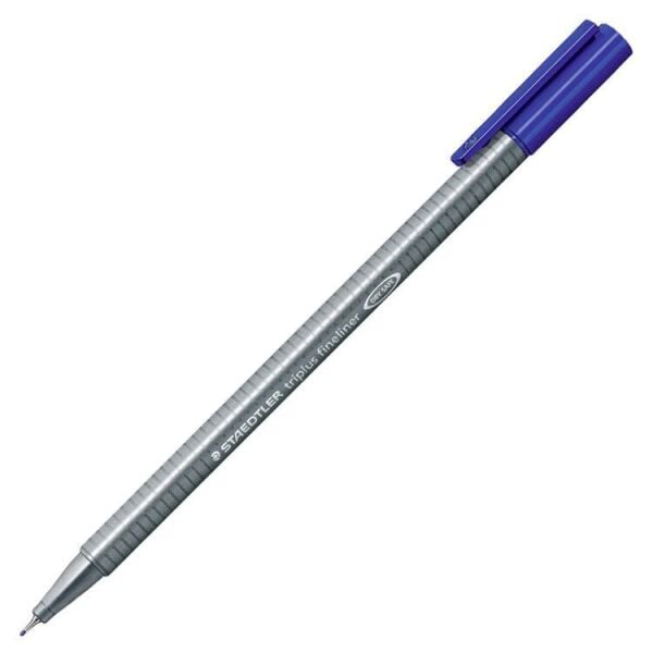 Staedtler Triplus Fineliner 0.3Mm Mavi Keçeli Kalem 334-3