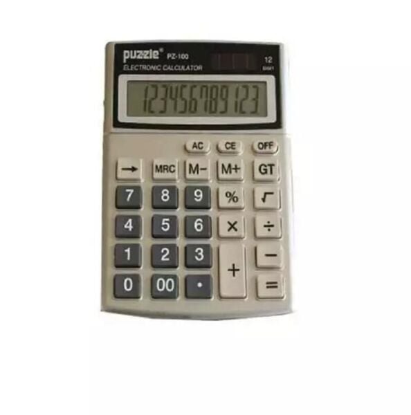 Puzzle Pz-100 S Hesap Makinesi