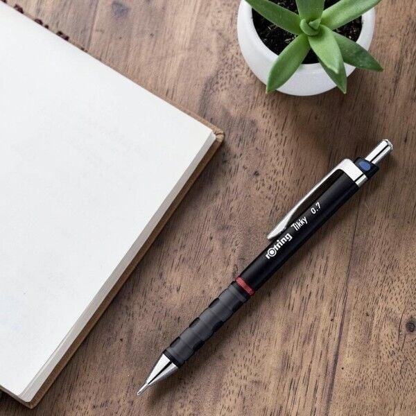 Rotring Tikky Uçlu Kalem 0.7 mm Versatil Siyah