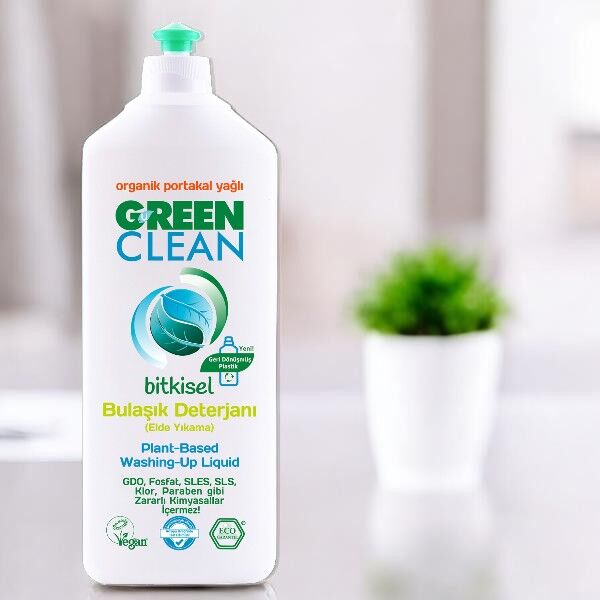 U Green Clean Bulaşık Deterjanı (Elde Yıkama) 730 Ml