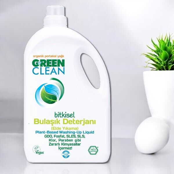 U Green Clean Bulaşık Deterjanı 2750 Ml Elde Yıkama