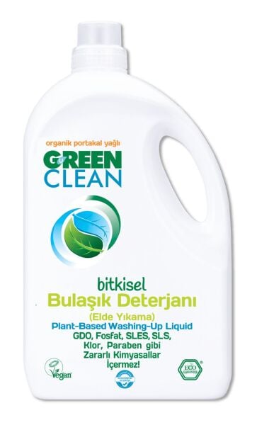 U Green Clean Bulaşık Deterjanı 2750 Ml Elde Yıkama