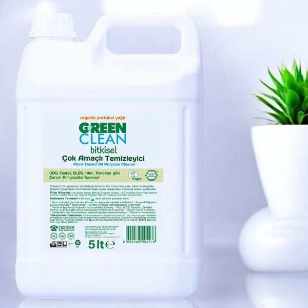 U Green Clean Çok Amaçlı Yüzey Temizleyici 5 Lt