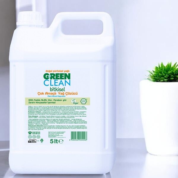 U Green Clean Bitkisel Çok Amaçlı Yağ Çözücü – 5 L