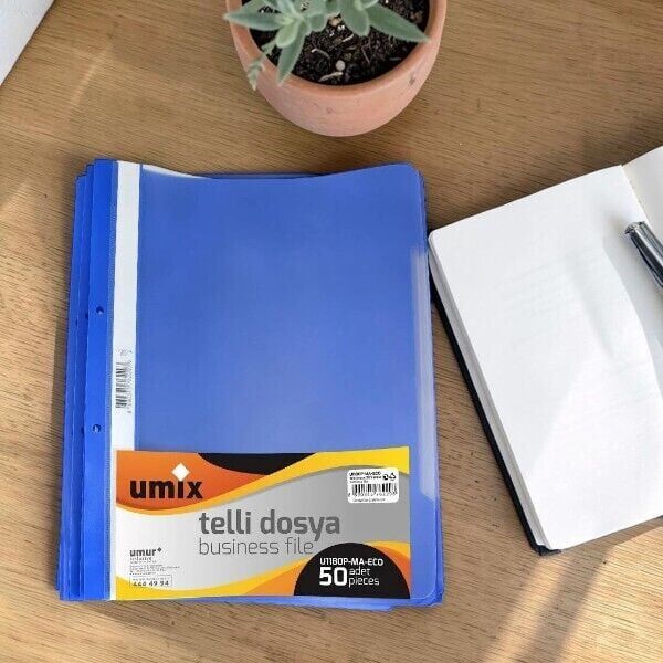 Umix Telli Dosya Eco 50'li Mavi