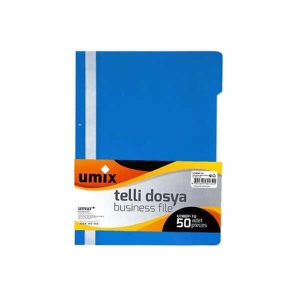 Umix Telli Dosya Eco 50'li Mavi