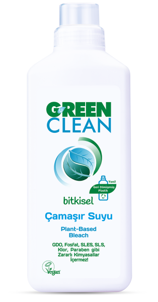 U Green Clean Bitkisel Çamaşır Suyu 1 Lt