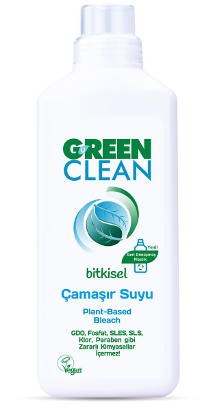 U Green Clean Bitkisel Çamaşır Suyu 1 Lt