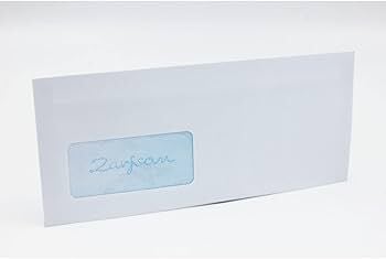 Zarfsan Diplomat Zarf 105X24 Slk Pencereli 110 Gr 100'lü