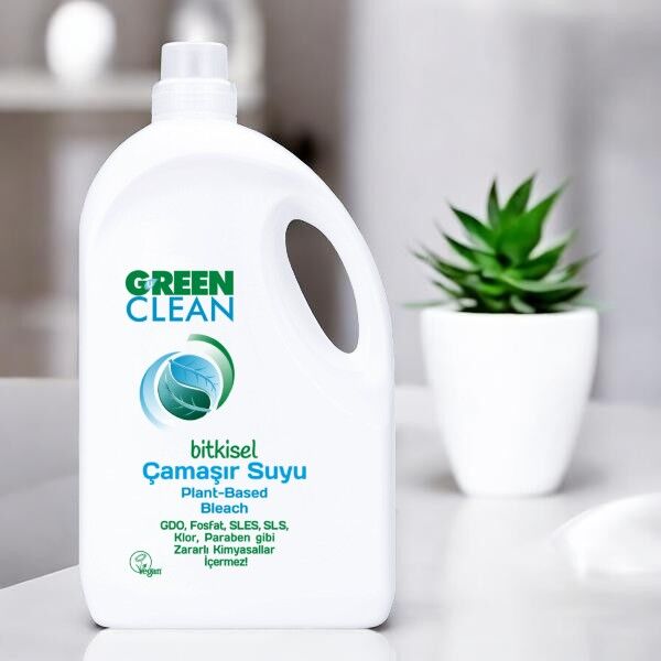 U Green Clean Bitkisel Çamaşır Suyu 2750 Ml