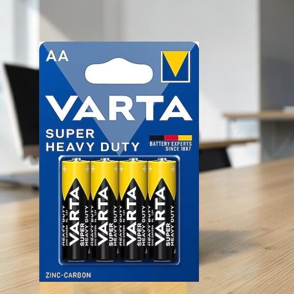 Varta - Super Heavy Duty Kalem Pil - AA 4'lü