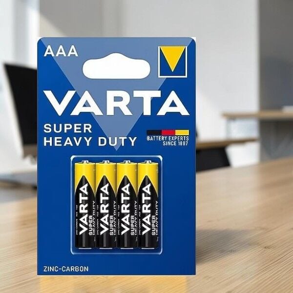 Varta - Super Heavy Duty İnce Kalem Pil - AAA 4'lü