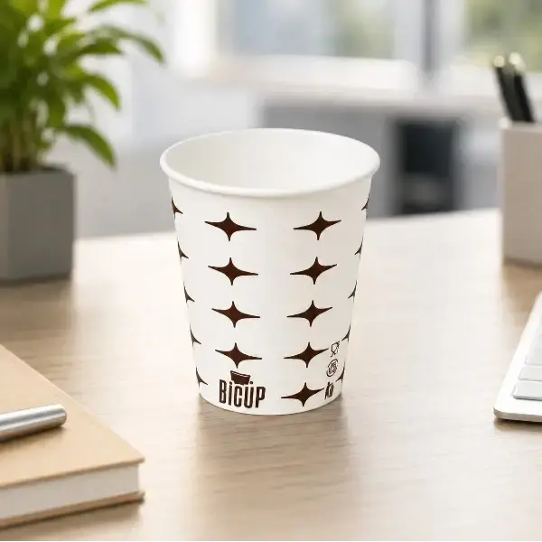 BİCUP 7 Oz Karton Bardak 50'li