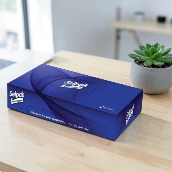 Selpak Professional Premium Kutu Mendil 3 Katlı 50'li