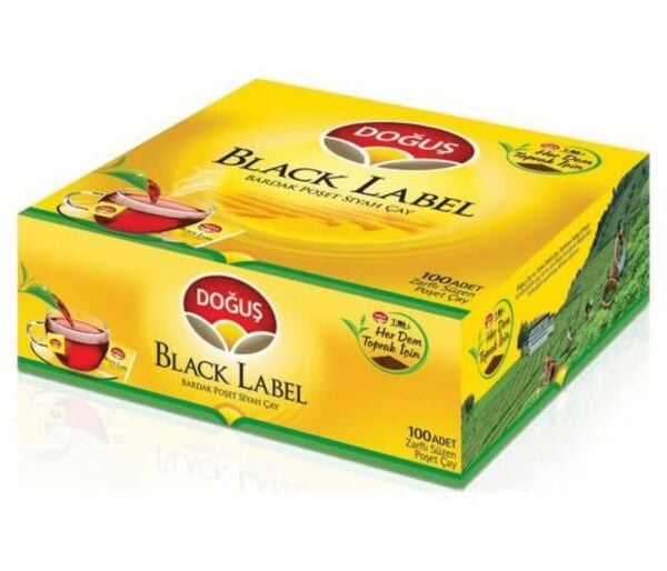 Doğuş Black Label Bardak Poşet Çay 2 gr 100'lü