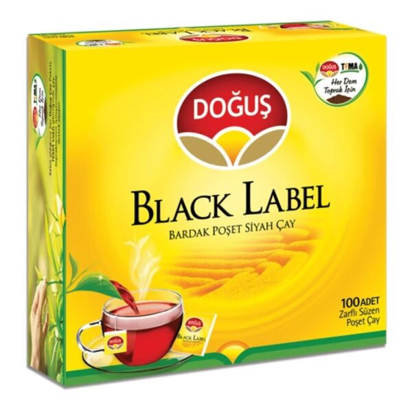 Doğuş Black Label Bardak Poşet Çay 2 gr 100'lü