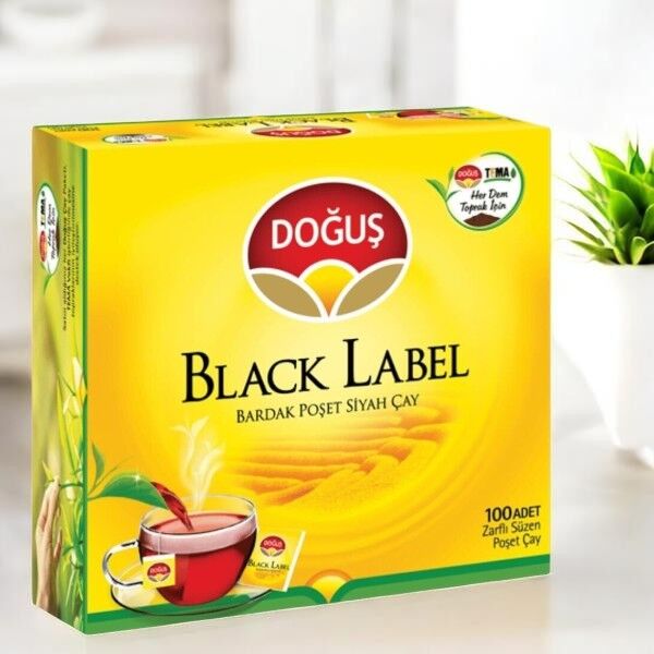 Doğuş Black Label Bardak Poşet Çay 2 gr 100'lü