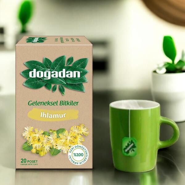 Doğadan Bitki Ihlamur Çayı Karışık 1,6 Gr. 20'li