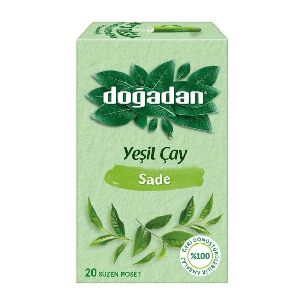 Doğadan Bitki Yeşil Çay Sade 1,7 Gr. 20'li