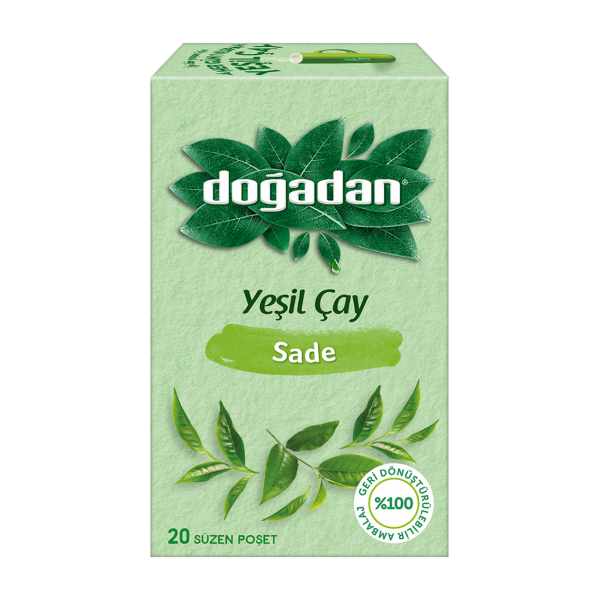 Doğadan Bitki Yeşil Çay Sade 1,7 Gr. 20'li