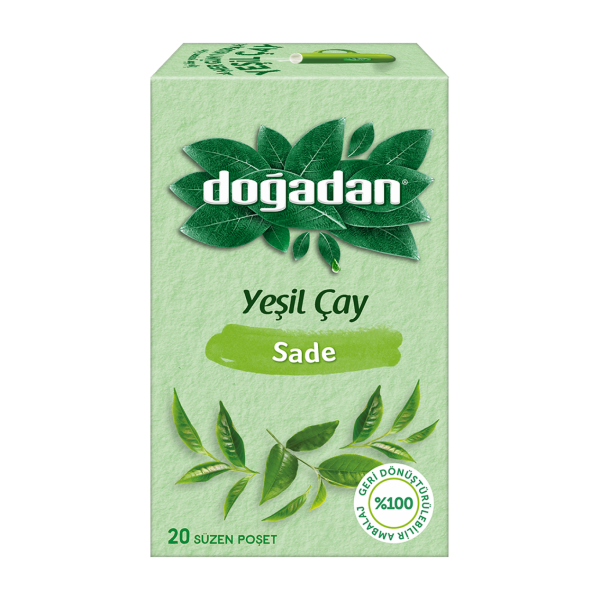 Doğadan Bitki Yeşil Çay Sade 1,7 Gr. 20'li