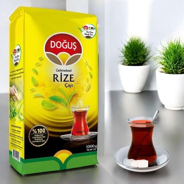 Doğuş Geleneksel Rize Sarı Çay 1000 Gr