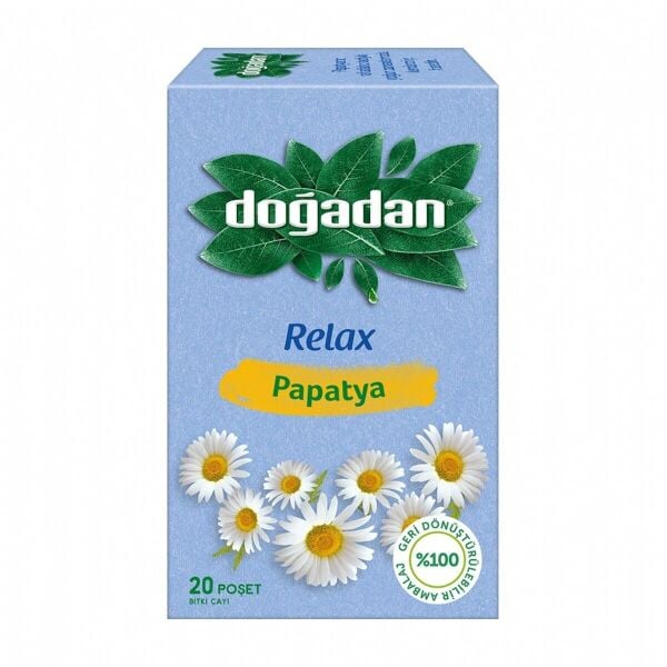 Doğadan Bitki Papatya Relax 1,2 Gr 20'li