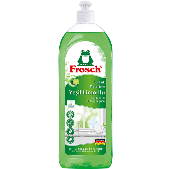 Frosch Bulaşık Deterjanı Yeşil Limonlu 750 Ml