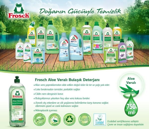 Frosch Bulaşık Deterjanı Aloeveralı 750 Ml