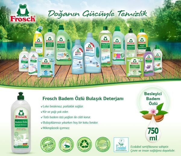 Frosch Badem Özlü Bulaşık Deterjanı 750 Ml